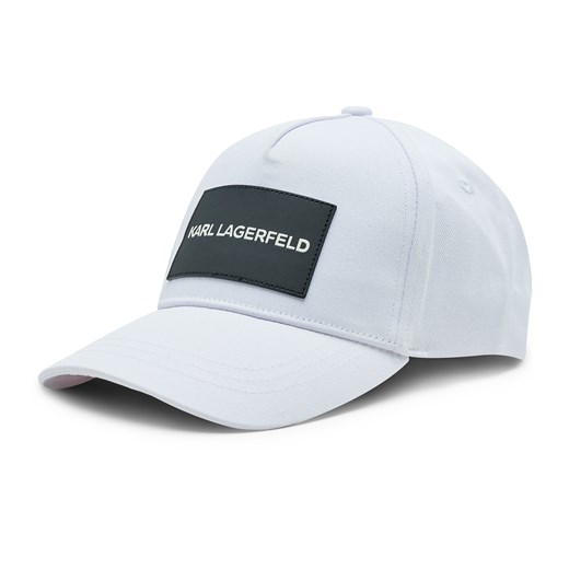 Czapka z daszkiem KARL LAGERFELD Z21033 White 10P Karl Lagerfeld 58 eobuwie.pl