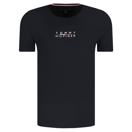 Koszulka Tommy Hilfiger Bt-Square Tee czarna Tommy Hilfiger S wyprzedaż DRESSU