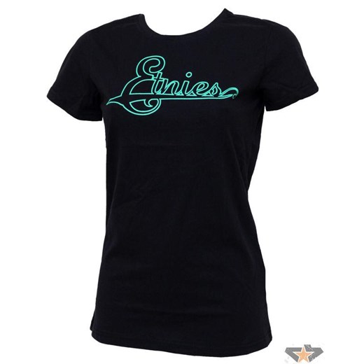 koszulka damskie ETNIES - Ballpark - Black - 4230001358 