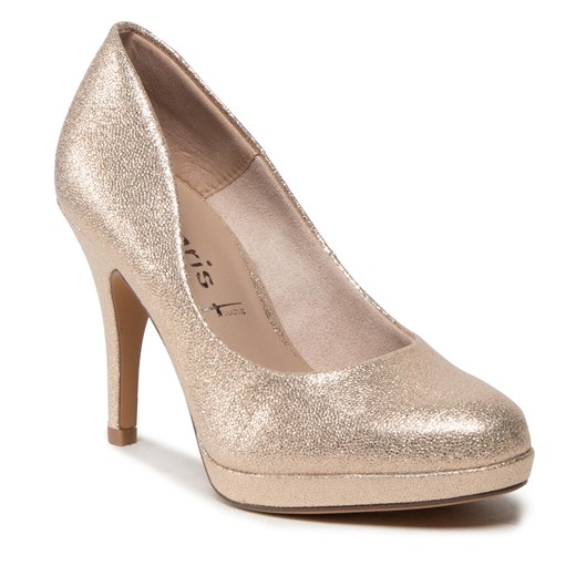Szpilki Tamaris 1-22447-29 Lt.Gold.Glam 967 Tamaris 39 wyprzedaż eobuwie.pl