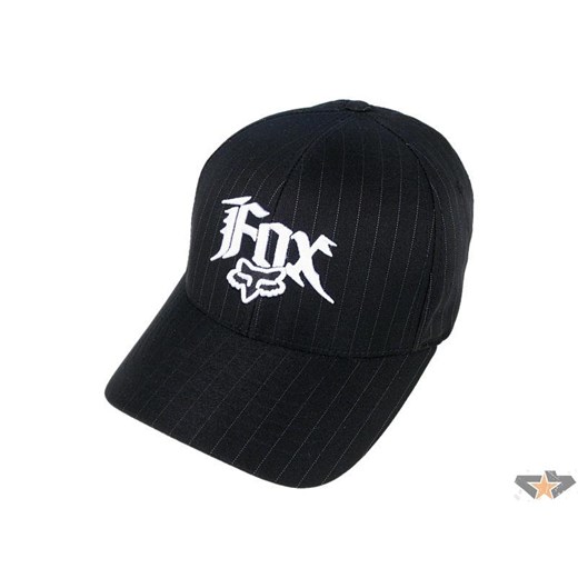 czapka z daszkiem FOX - Next Century - Black Pinstripe