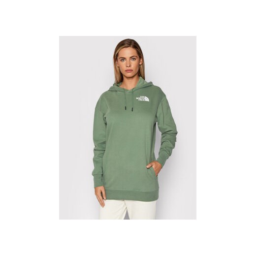 The North Face Bluza NF0A55GK Zielony Relaxed Fit The North Face XS MODIVO okazja