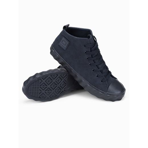Trampki męskie sneakersy - granatowe V4 T374 40 wyprzedaż ombre