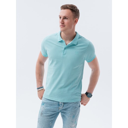 Zestaw koszulek męskich polo z dzianiny pique 3-pak - mix V14 Z28 L ombre