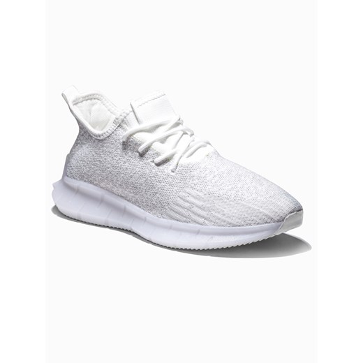 Buty męskie sneakersy - białe V3 T388 41 ombre
