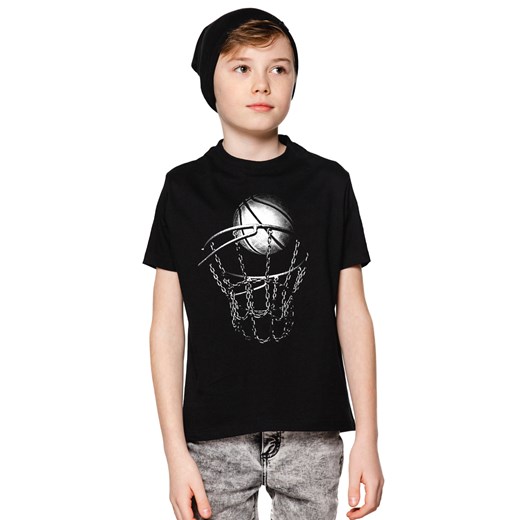T-shirt dziecięcy UNDERWORLD Streetball czarny Underworld 6Y | 106-116 cm morillo