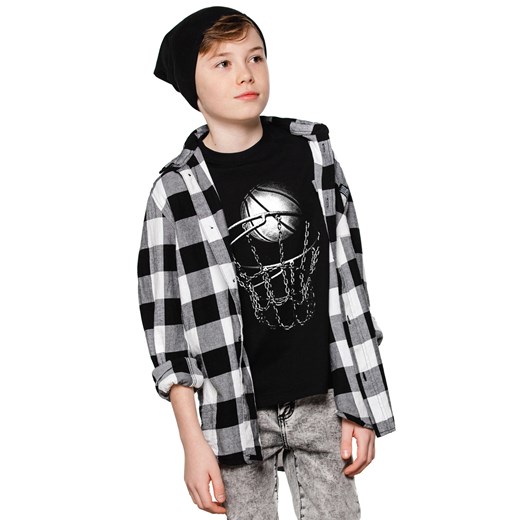 T-shirt dziecięcy UNDERWORLD Streetball czarny Underworld 10Y | 130-140 cm morillo