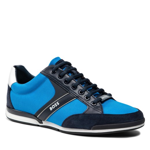 Sneakersy Boss Saturn 50471235 10216105 01 Bright Blue 439 40 promocja eobuwie.pl