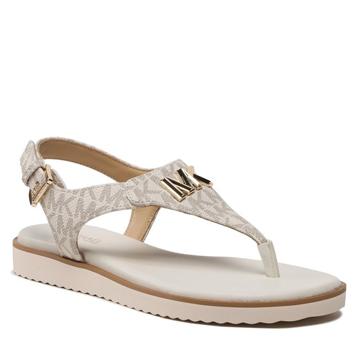 Sandały MICHAEL Michael Kors Jilly Flat Sandal 40S2JLFAAB Vanilla Michael Michael Kors 35 eobuwie.pl