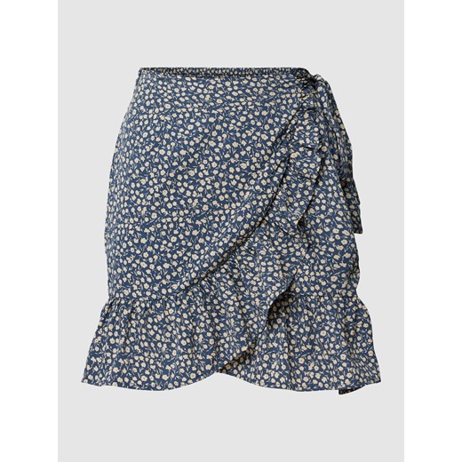 Spódnica mini w stylu kopertowym model ‘ONLOLIVIA AOP WRAP SKIRT’ XL wyprzedaż Peek&Cloppenburg