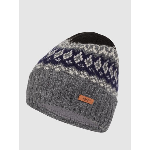 Czapka z norweskim wzorem model ‘Gregoris’ One Size okazja Peek&Cloppenburg