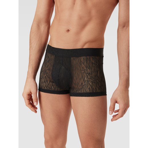 Obcisłe bokserki z obszyciem koronką model ‘RUDY’ Hom XL Peek&Cloppenburg
