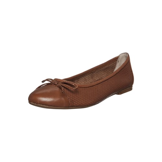 Daniel Hechter ROYAN Baleriny cognac zalando brazowy kokardka