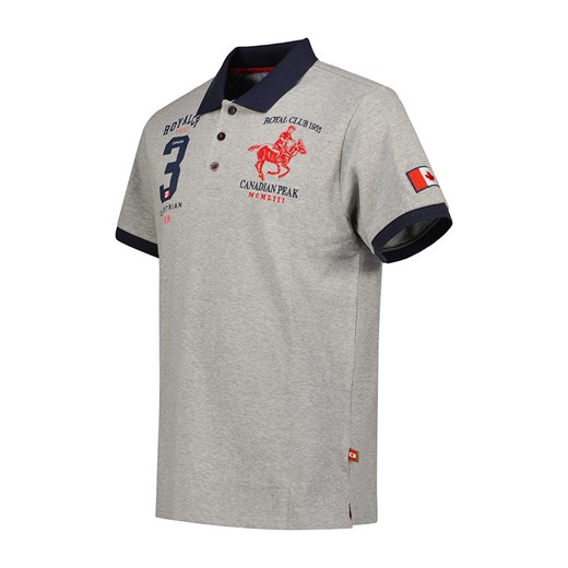Canadian Peak Koszulka polo &quot;Klubeak&quot; w kolorze szarym Canadian Peak M Limango Polska