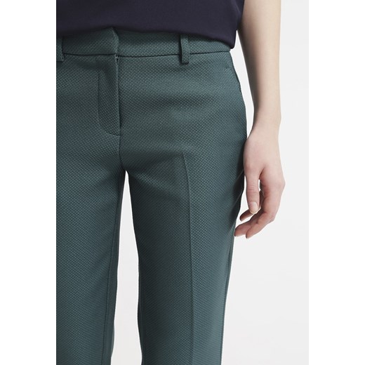 Dorothy Perkins Spodnie materiałowe green zalando  bez wzorów/nadruków