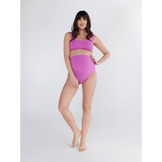 Reserved - Góra od bikini z ochroną UV - fioletowy ze sklepu Reserved w kategorii Stroje kąpielowe - zdjęcie 159051845