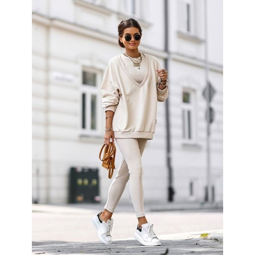 Bluza Frile J. Beżowa Lisa Mayo S Lisa Mayo