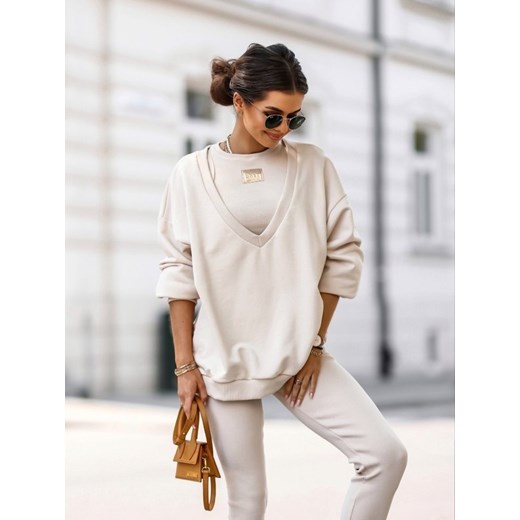 Bluza Frile J. Beżowa Lisa Mayo S Lisa Mayo