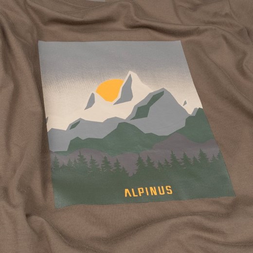 T-shirt męski Alpinus wiosenny 