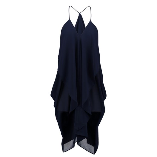 Minimum KAROLA Sukienka letnia twilight blue zalando czarny abstrakcyjne wzory