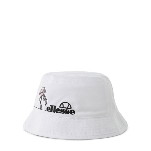 ellesse Męski bucket hat Mężczyźni Bawełna biały jednolity Ellesse ONE SIZE vangraaf