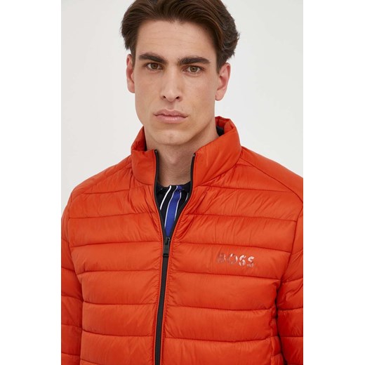 BOSS kurtka męska kolor pomarańczowy przejściowa 50481548 ze sklepu ANSWEAR.com w kategorii Kurtki męskie - zdjęcie 159082129