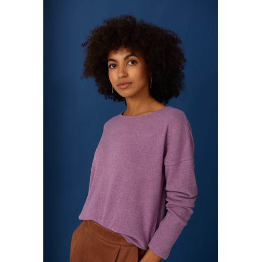 Sweter o luźym kroju, z miękkiej dzianiny Greenpoint 42 promocja Greenpoint.pl