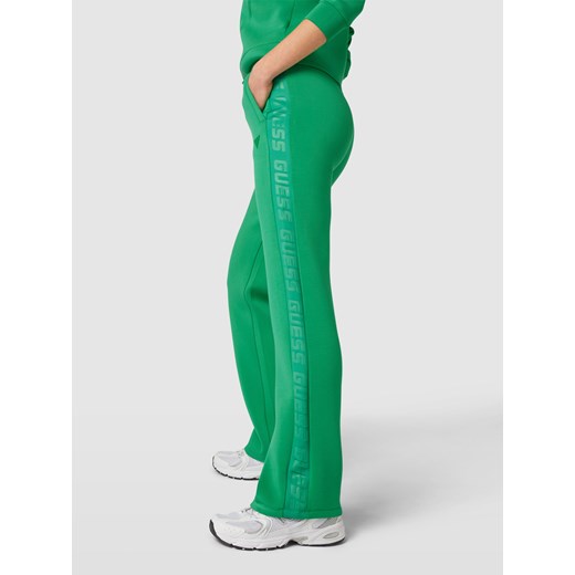 Spodnie dresowe o kroju straight fit z detalami z logo model ‘BRENDA’ M Peek&Cloppenburg 