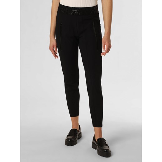 Cambio Spodnie Kobiety czarny jednolity ze sklepu vangraaf w kategorii Spodnie damskie - zdjęcie 159104359