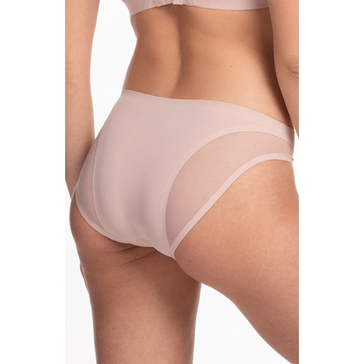 Beżowe figi damskie bikini L-POL5022BI-06, Kolor beżowy, Rozmiar S, LAMA ze sklepu Primodo w kategorii Majtki damskie - zdjęcie 159111419