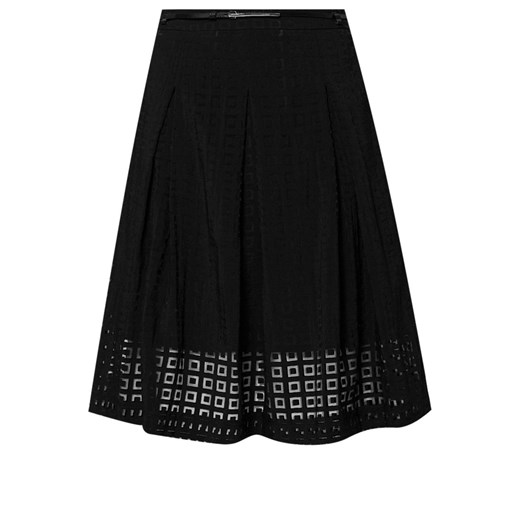 Atelier Gardeur HAZEL Spódnica plisowana schwarz zalando czarny abstrakcyjne wzory