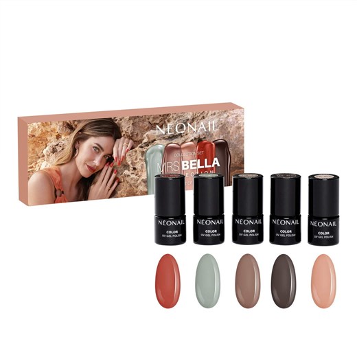 Zestaw Mrs Bella The Art of Nature Collection Set Neonail one size wyprzedaż NeoNail
