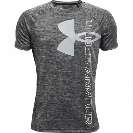 Chłopięca koszulka treningowa UNDER ARMOUR UA Tech Split Logo Hybrid SS Under Armour L Sportstylestory.com okazja