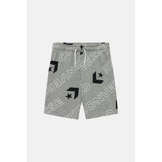CONVERSE Spodenki - Szary - Chłopiec - 128-140 CM(128CM) Converse 128-140 CM(128CM) promocyjna cena Halfprice