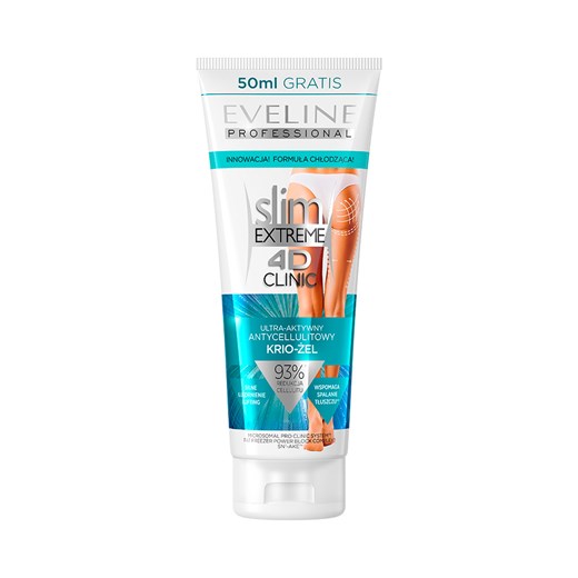 Clinic ultra-aktywny antycellulitowy krio-żel one size Eveline Cosmetics