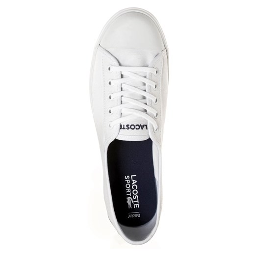 Lacoste ZIANE LCR2 Tenisówki i Trampki white zalando szary tenisówki