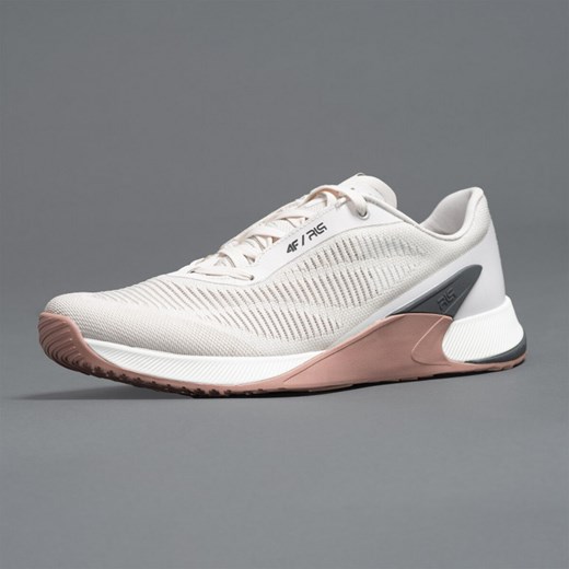Męskie buty treningowe 4F x Robert Lewandowski RL9SS23FSPOM029 - beżowe Rl9 43 Sportstylestory.com