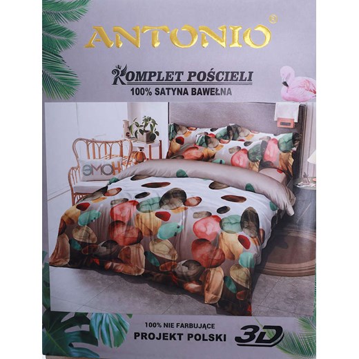 Kolorowy komplet pościeli Antonio 200x220 /H2-K16 14279 T397/ Pantofelek24 200x220 cm promocja Pantofelek24.pl Jacek Włodarczyk