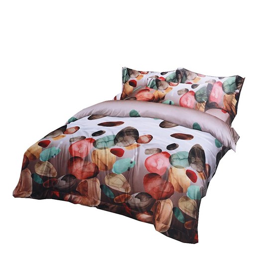 Kolorowy komplet pościeli Antonio 200x220 /H2-K16 14279 T397/ Pantofelek24 200x220 cm wyprzedaż Pantofelek24.pl Jacek Włodarczyk