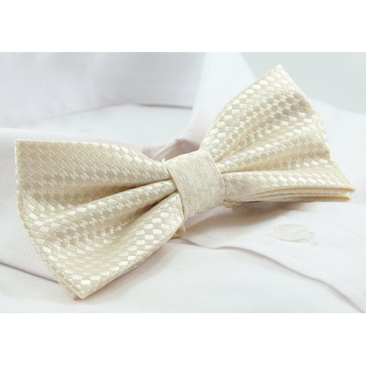 Mucha Męska Alties z Poszetką - Kremowa MUALTS0983 Alties JegoSzafa.pl