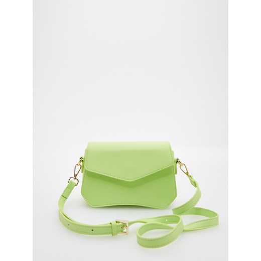 Reserved - Torebka z imitacji skóry - Zielony Reserved ONE SIZE wyprzedaż Reserved