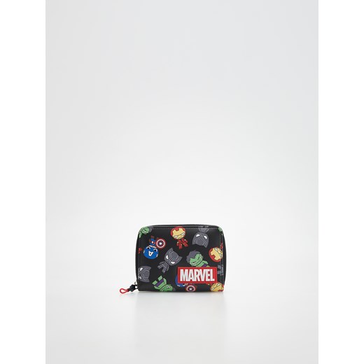Reserved - Portfel Marvel - Czarny Reserved ONE SIZE Reserved