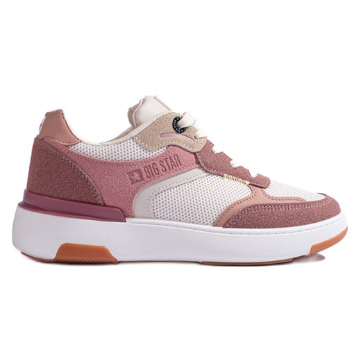 Buty sportowe damskie BIG STAR sneakersy na płaskiej podeszwie