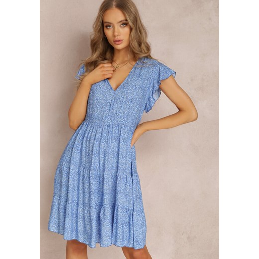 Niebieska Sukienka Phaerica ze sklepu Renee odzież w kategorii Sukienki - zdjęcie 159216958