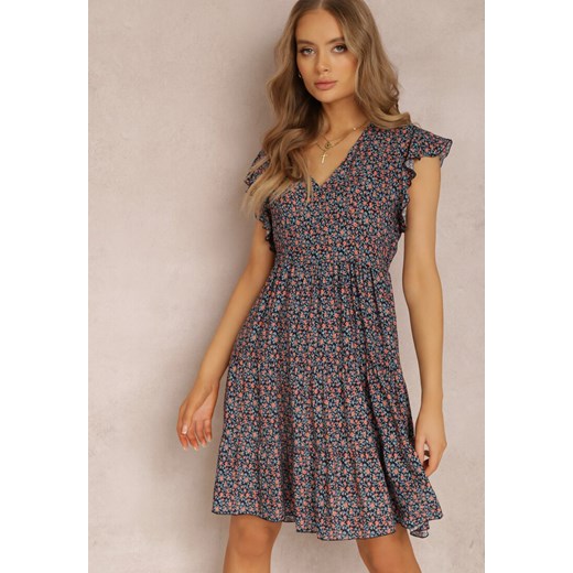Granatowa Sukienka Phaerica ze sklepu Renee odzież w kategorii Sukienki - zdjęcie 159216968