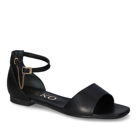 Sandały Ryłko BABK2_V_FB7 Czarne lico ze sklepu Arturo-obuwie w kategorii Sandały damskie - zdjęcie 159230507