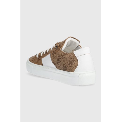 Guess sneakersy TODA kolor brązowy FL6TOD FAL12 Guess 41 wyprzedaż ANSWEAR.com