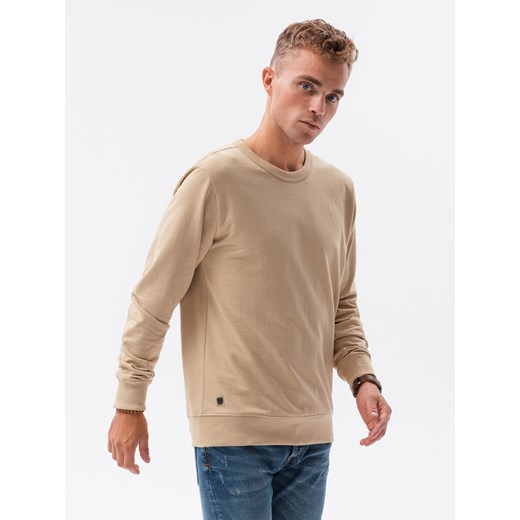 Bluza męska bez kaptura - żółta V4 B1153 XXL ombre