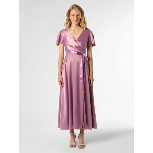 Paradi Damska sukienka wieczorowa Kobiety Sztuczne włókno bzowy jednolity ze sklepu vangraaf w kategorii Sukienki - zdjęcie 159257848