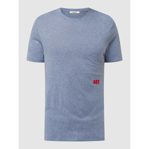 T-shirt z mieszanki bawełny i wiskozy model ‘Tommy’ Zadig & Voltaire M okazja Peek&Cloppenburg 